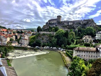 River with buildings in background