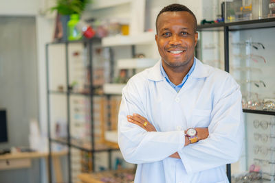 Portrait of a smiling young man