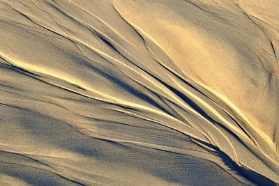 High angle view of desert