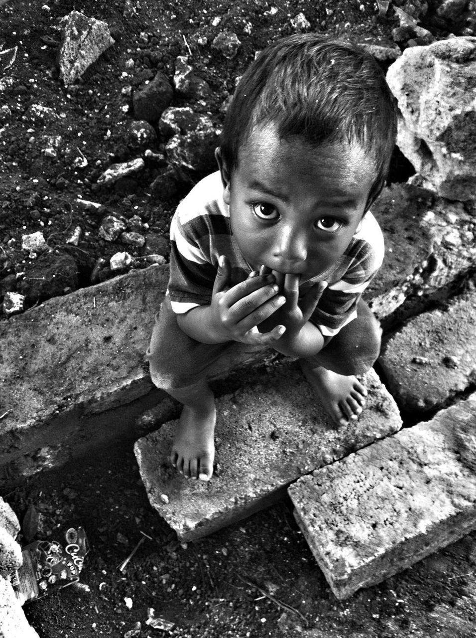 childhood, cute, innocence, elementary age, high angle view, person, looking at camera, portrait, boys, girls, full length, toddler, toy, sitting, baby, babyhood, playful, happiness