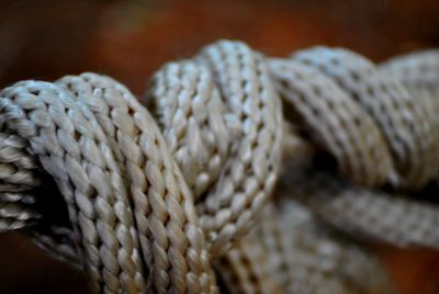 Close up of rope