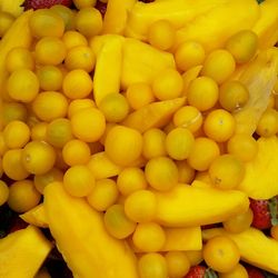 Full frame shot of fruits for sale at market stall