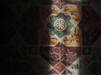 Full frame shot of floral pattern