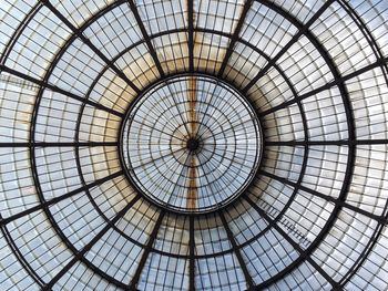 Low angle view of dome against sky