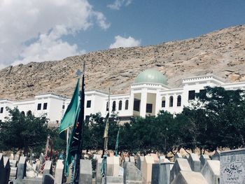 Panoramic view of buildings in city