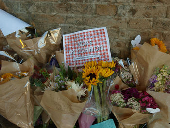 Close-up of flower bouquet