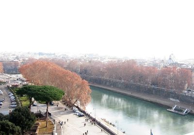 River with buildings in background