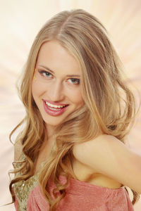 Portrait of a smiling young woman