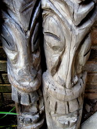 Close-up of buddha statue