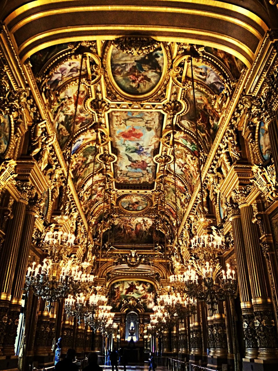 indoors, ceiling, place of worship, religion, ornate, spirituality, art and craft, design, interior, low angle view, arch, church, chandelier, art, architecture, pattern, architectural feature, built structure, history