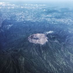 Aerial view of landscape