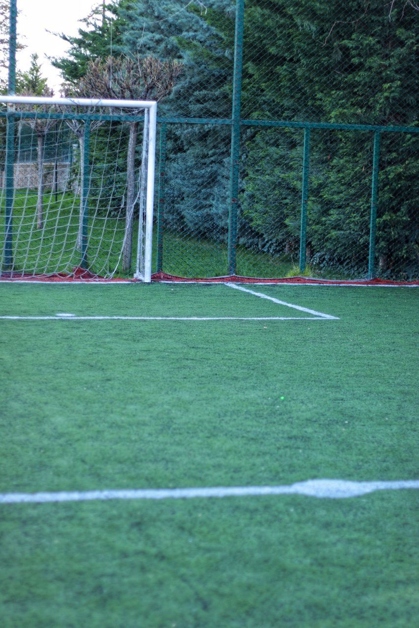 EMPTY SOCCER FIELD