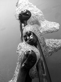 Low angle view of statue