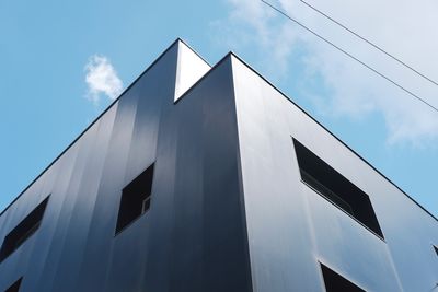 Low angle view of building against sky
