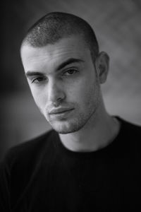 Portrait of young man