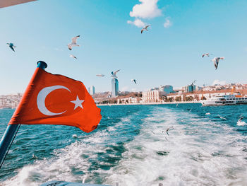 Boat trip in istanbul