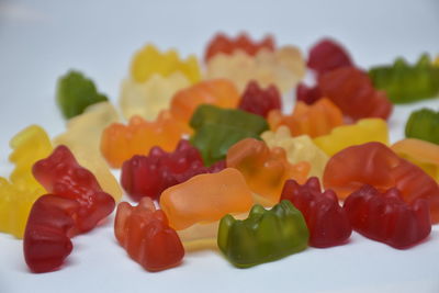 Close-up of multi colored candies