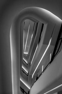 Low angle view of staircase in building