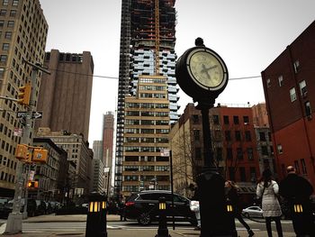 Low angle view of buildings against sky