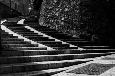 Low angle view of staircase