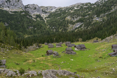 Shepherd's huts are used every summer when shepherds and cattle stay in pasture plateaus.