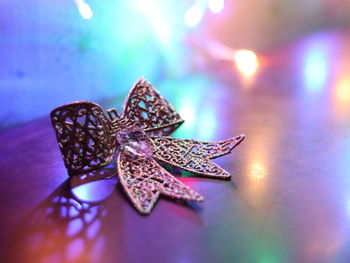 Close-up of christmas decoration