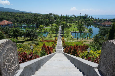 Royal palace taman ujung bali indonesia