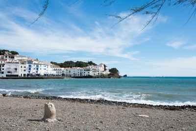 Beautiful view of idyllic village of cadaques, catalonia.