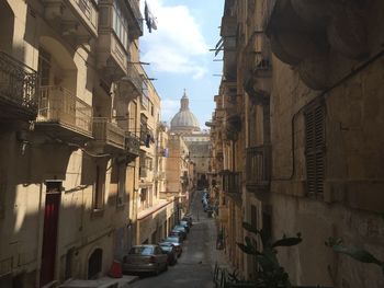 Panoramic view of city against sky