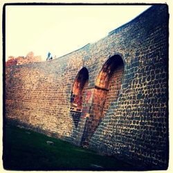 View of built structure against sky