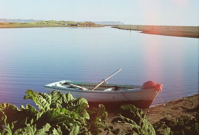 Boats in sea