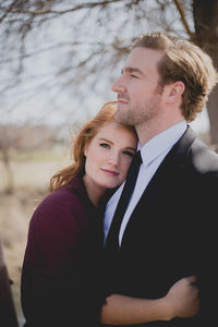 Portrait of a smiling young couple