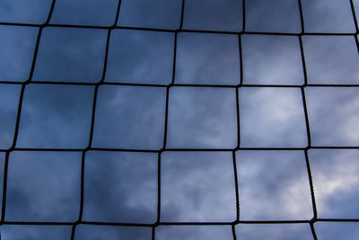 Full frame shot of metal fence