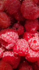 Full frame shot of strawberries