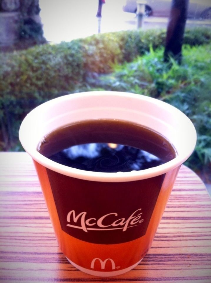 drink, refreshment, coffee cup, food and drink, focus on foreground, table, close-up, coffee - drink, freshness, saucer, still life, coffee, selective focus, cup, wood - material, frothy drink, beverage, wooden, no people, day