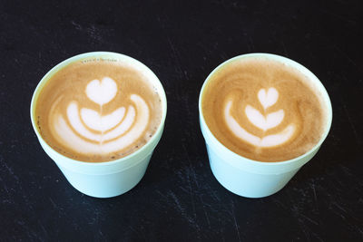 Close-up of coffee on table