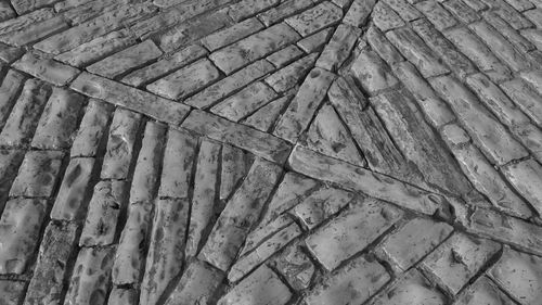 Full frame shot of paving stones 