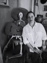 Portrait of a man working