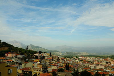 View over dorgali