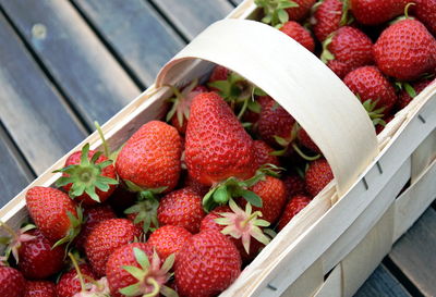 Close-up of strawberries