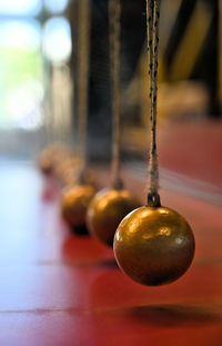 Close-up of fruit on table