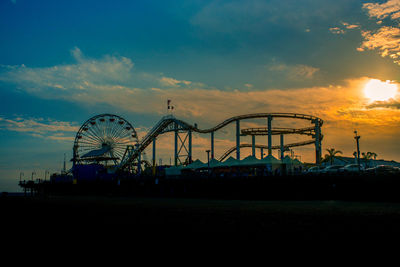 Ferris wheel against sky