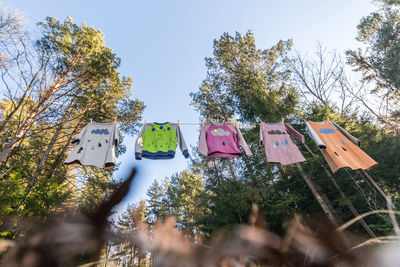 Drying clothes truely natural way