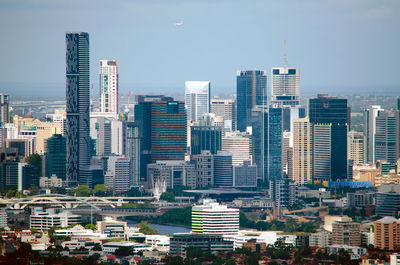 Skyscrapers in city