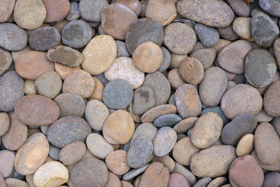 Full frame shot of stones