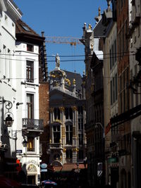 Residential buildings in city