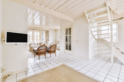 Interior of building