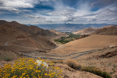 Long and winding mountain roads