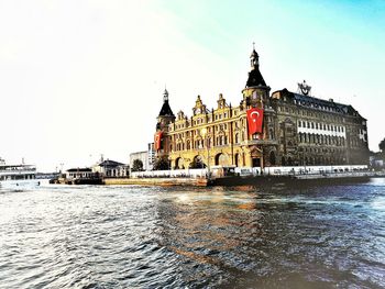 Historical building against clear sky