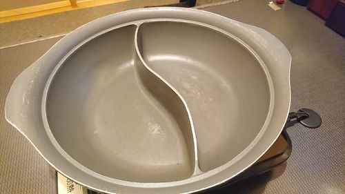 High angle view of bread in bowl